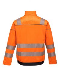 Warnschutz Arbeitsjacke Orange/Schwarz